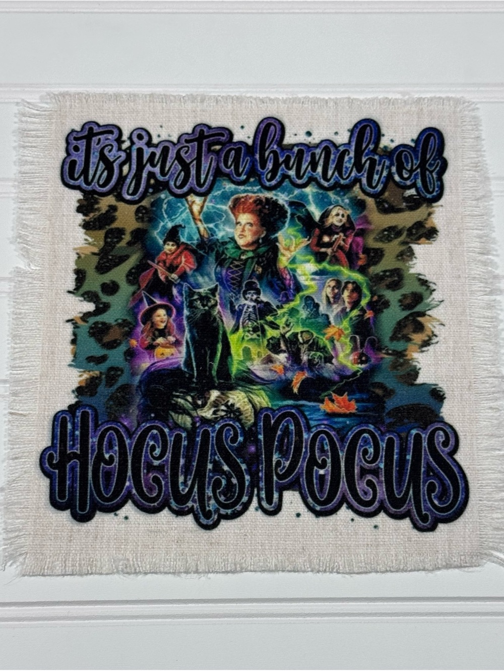 Hocus Pocus Fabric Patch